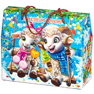 Новогодний подарок Зимние качели
