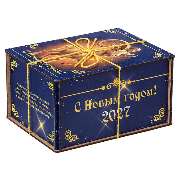 Сладкий новогодний подарок Сладкий подарок для ребенка «Синий сапфир (Бюджет)»