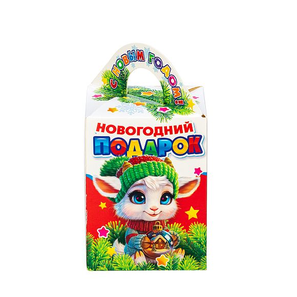 Сладкий новогодний подарок Детский сладкий подарок «Вкусный привет»